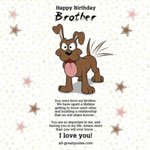 Go to all free birthday cards for Brother - Share awesome free pictures, images for birthday cards for Brother on Facebook Brother free birthday cards to share on Facebook, Share on Facebook, birthday cards for free, ecard images, pictures, photos