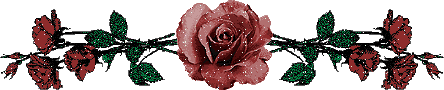 Flowers Glitter Graphics Dividers | GraphicsGrotto.com