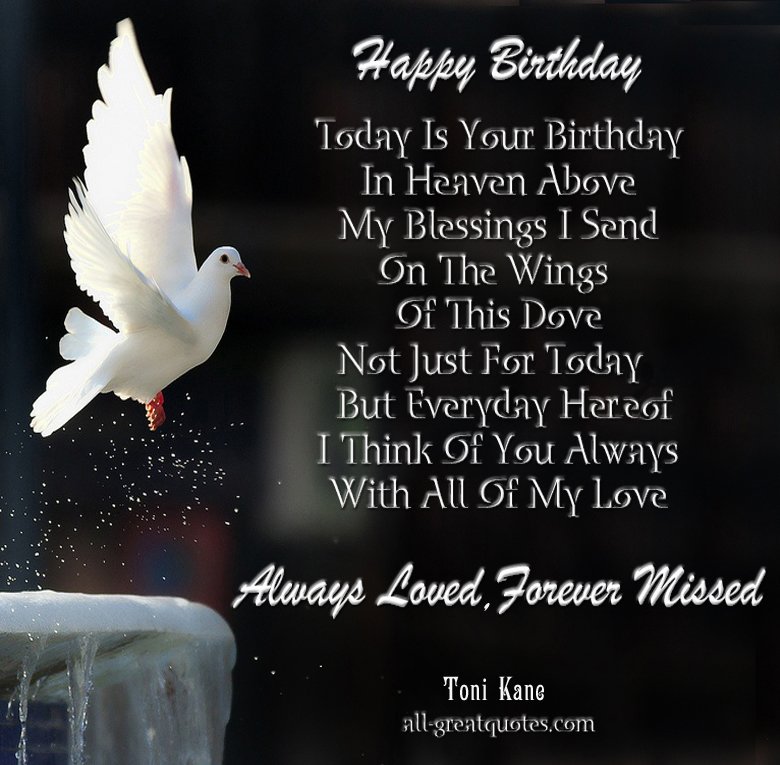 Always Loved Forever Missed Happy Birthday Wishes Greetings In Heaven