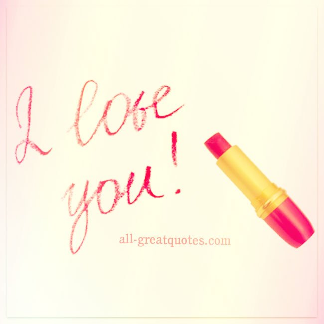I Love You | Romantic Love Cards For Facebook
